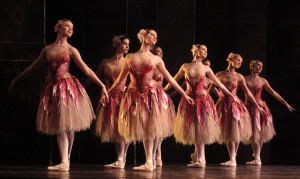 13 The Nutcracker; line of dancersArtists of Birmingham Royal Ballet; photo Roy Smiljanic