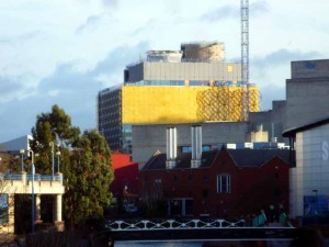 Birmingham's new Central Library under construction