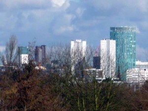 Birmingham from the south
