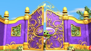 Cadbury World - New 4D show Freddo gates-1