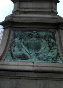Canon Hill Park memorial bronze