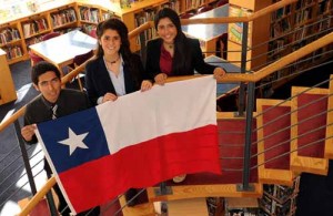 Chilean exchange students