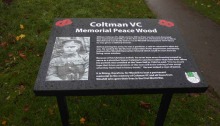 Coltman VC Memorial Peace Wood