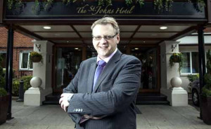 Darren McGhee general manager  St John's hotel