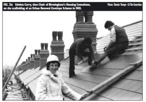Edwina Currie doing Urban Renewal in 1983