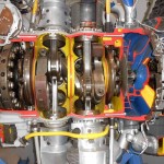 Engine cutaway at RAF Museum Cosford