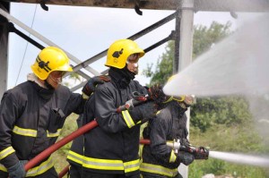 Fire service training