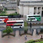 Birmingham buses on Broad Street