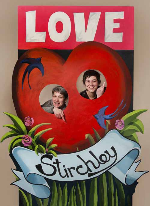 Love Stirchley - Left- Emma Larkinson Right - Jayne Murray Photo Credit - Katja Ogrin