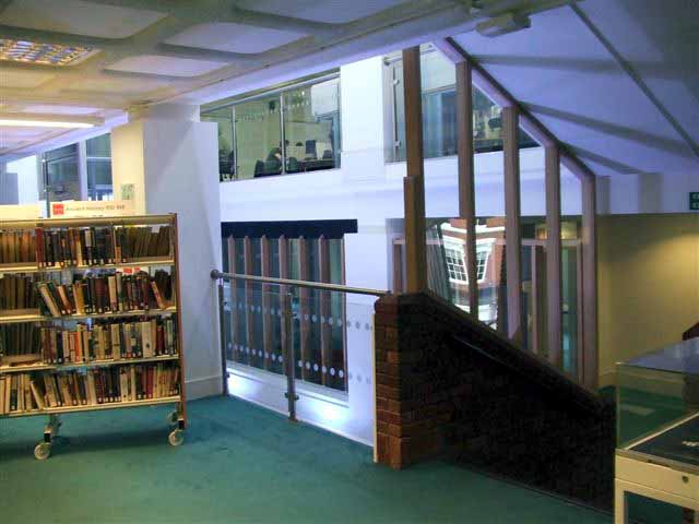 Madin's Redditch library interior
