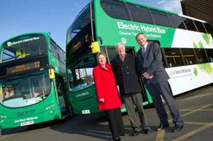 National Express West Midlands and Centro unveiled their new state of the art hybrid buses 