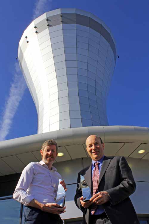 Birmingham Airport Air Traffic Control Tower.