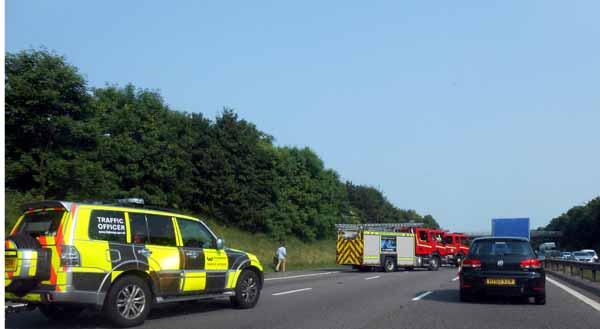 Safer driving -  Clampdown on motorway offenders