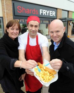 Cathy Stacey, Stoford Developments; Marino Stavrou, Shards Fryer and Andy Browne, Stoford Developments 