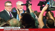 of the Labour Party) and Jeremy Corbyn (Labour Party leader)