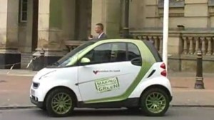 Birmingham's electric cars - in use by council staff