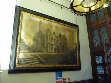 Highbury Hall pictured in Highbury Hall's lobby