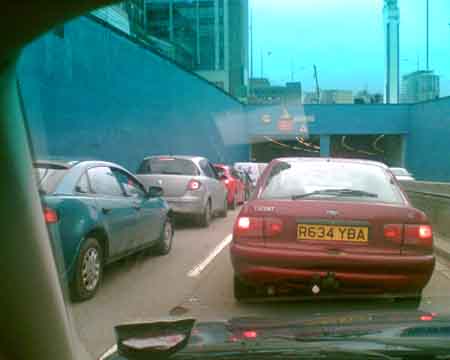 Congested Birmingham